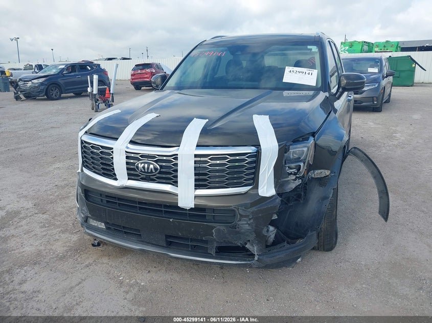 2020 Kia Telluride VIN 5XYP5DHC0LG079710 IAAI salvage auction — FRONT END, Salvage Title, sold $5,200 on 2026-09-09 (photo 6)