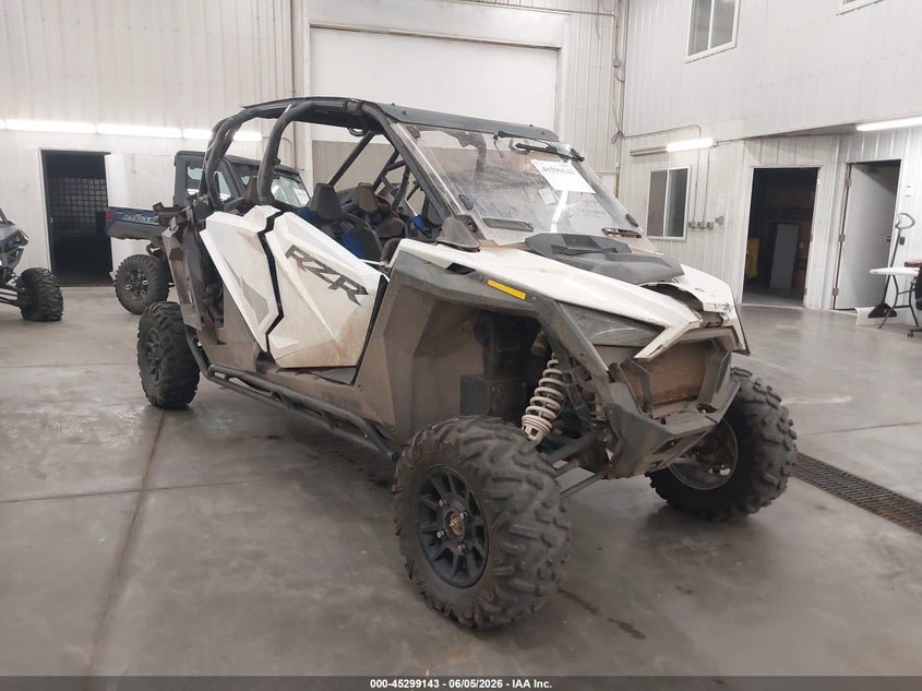 2022 Polaris Rzr VIN 3NSM4E920NF355569 IAAI salvage auction — FRONT END, Reg Card (Minnesota), sold $8,200 on 2026-07-28 (photo 1)