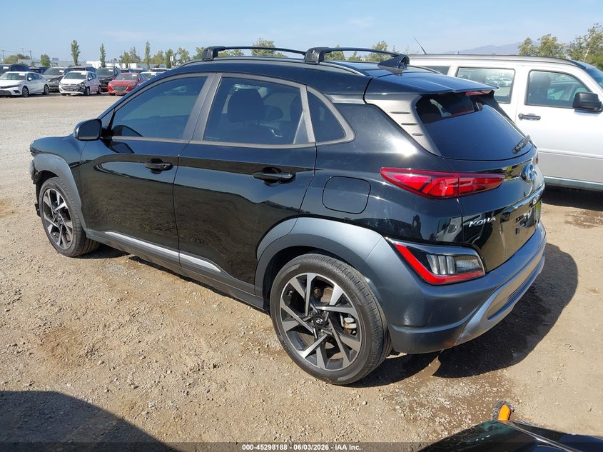 2022 Hyundai Kona VIN KM8K53A34NU794856 IAAI salvage auction — FRONT END, Salvage Title, sold $4,350 on 2026-07-27 (photo 3)