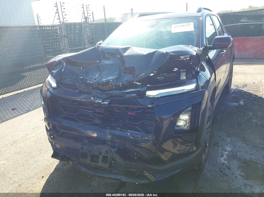 2026 Chevrolet Equinox VIN 3GNAXLEG1TL317775 IAAI salvage auction — FRONT END, Salvage - Greater Than 75% (Maryland), sold $8,700 on 2026-07-30 (photo 6)