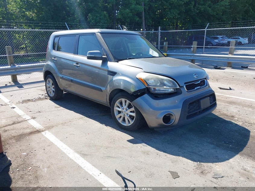 2012 Kia Soul VIN KNDJT2A64C7384029 IAAI salvage auction — SIDE, Salvage Title, sold $475 on 2026-07-16 (photo 1)