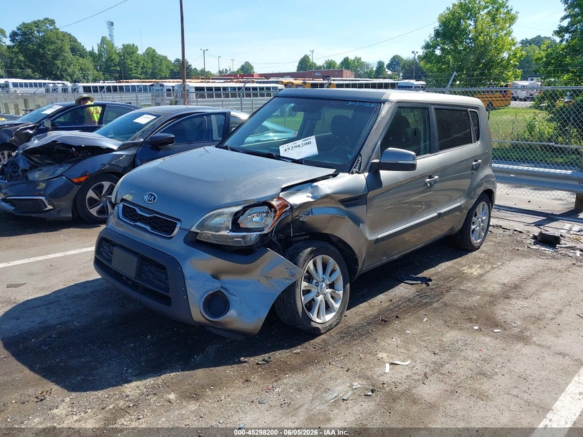 2012 Kia Soul VIN KNDJT2A64C7384029 IAAI salvage auction — SIDE, Salvage Title, sold $475 on 2026-07-16 (photo 2)