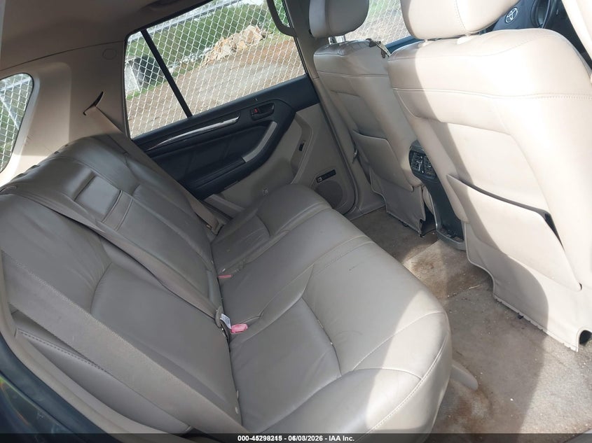 2005 Toyota 4runner VIN JTEZU17R858031359 IAAI salvage auction — UNKNOWN, Repossession Paperwork (South Carolina), sold $2,050 on 2026-07-14 (photo 8)