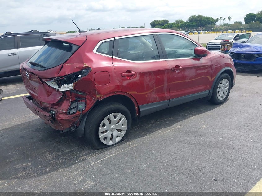 2020 Nissan Rogue VIN JN1BJ1CV7LW272813 IAAI salvage auction — RIGHT REAR, Salvage Title, sold $2,150 on 2026-07-23 (photo 4)