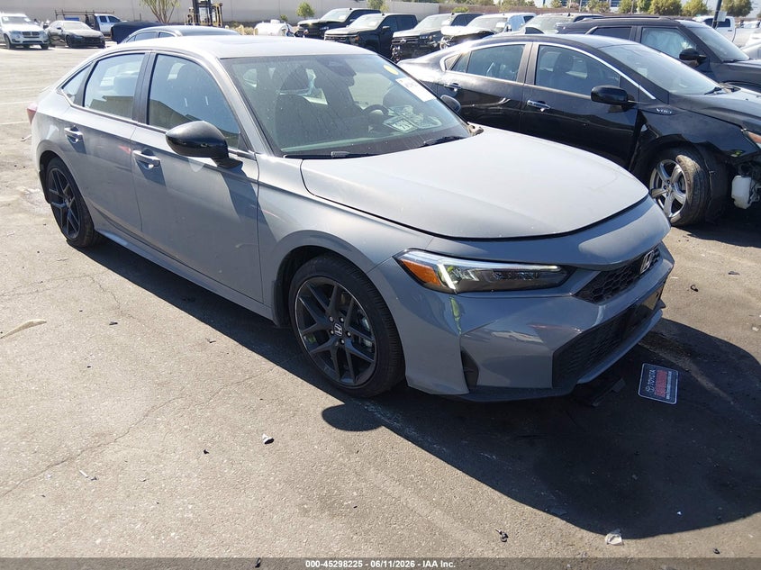 2026 Honda Civic VIN 2HGFE4F83TH315344 IAAI salvage auction — REAR END, Salvage Title, sold $11,400 on 2026-07-31 (photo 1)