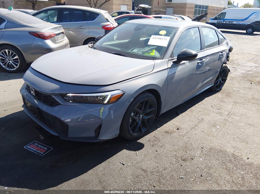 2026 Honda Civic VIN 2HGFE4F83TH315344 IAAI salvage auction — REAR END, Salvage Title, sold $11,400 on 2026-07-31 (photo 2)