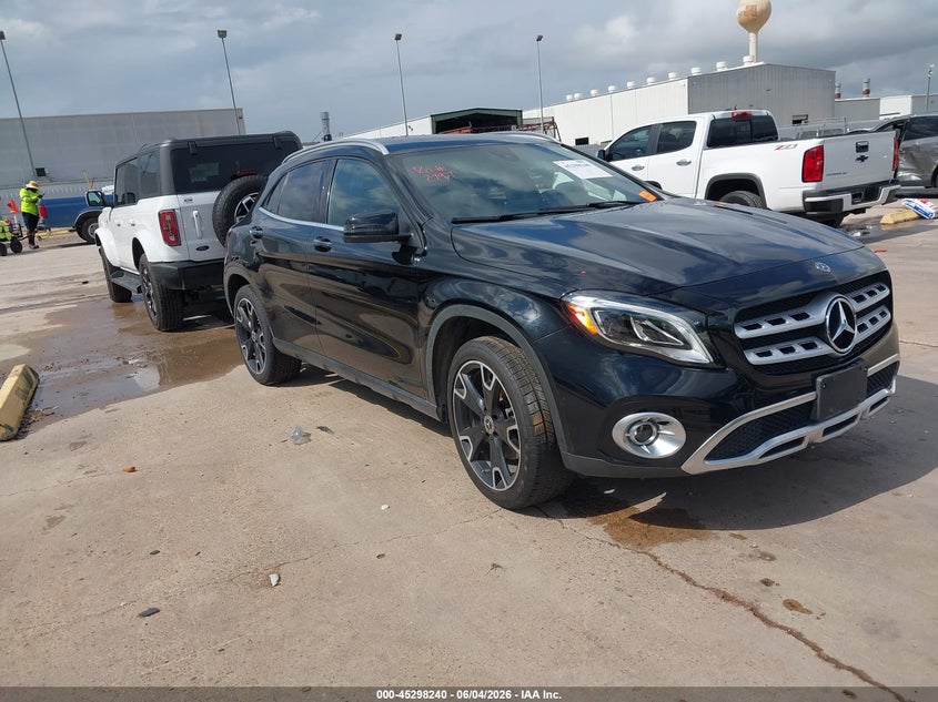 2019 Mercedes-benz Gla-klasse VIN WDCTG4EB6KU016168 IAAI salvage auction — LEFT SIDE, Original (Texas), sold $6,500 on 2026-08-13 (photo 1)