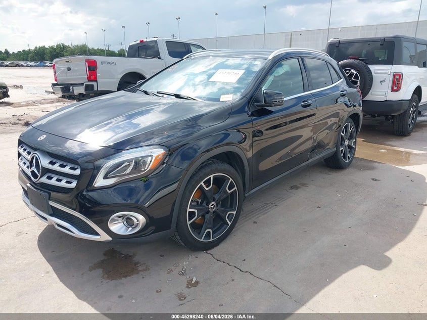 2019 Mercedes-benz Gla-klasse VIN WDCTG4EB6KU016168 IAAI salvage auction — LEFT SIDE, Original (Texas), sold $6,500 on 2026-08-13 (photo 2)