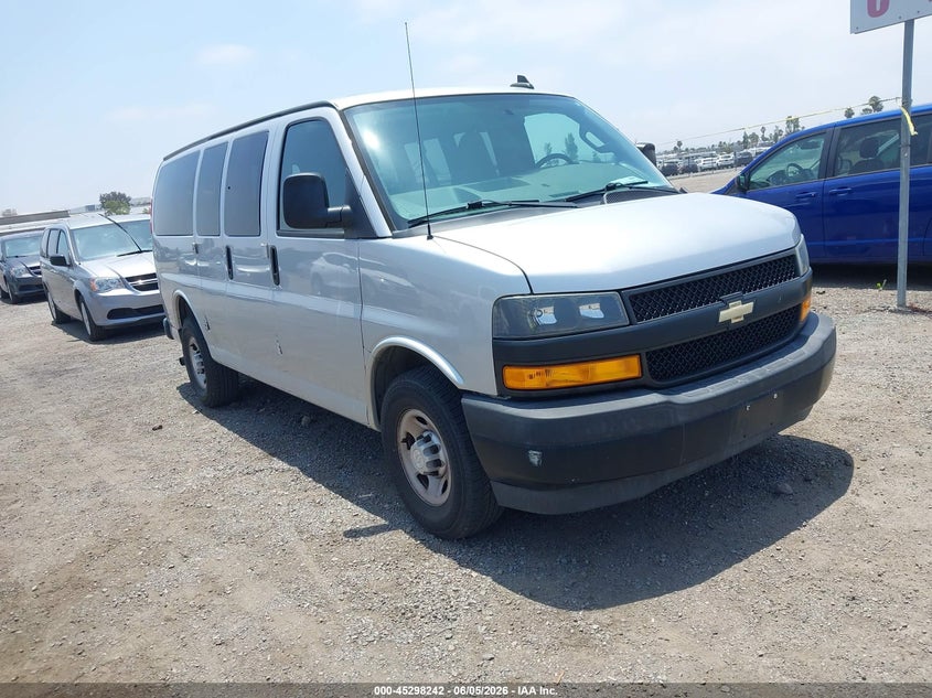 2018 Chevrolet Express 2500 VIN 1GAWGEFG9J1300373 IAAI salvage auction — RIGHT SIDE, SF97 (California), sold $15,200 on 2026-07-28 (photo 1)