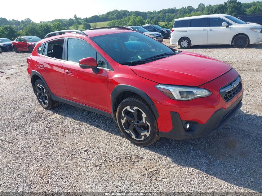 2021 Subaru Xv VIN JF2GTHMCXM8327068 IAAI salvage auction — HAIL, Salvage Title, sold $7,550 on 2026-07-13 (photo 1)