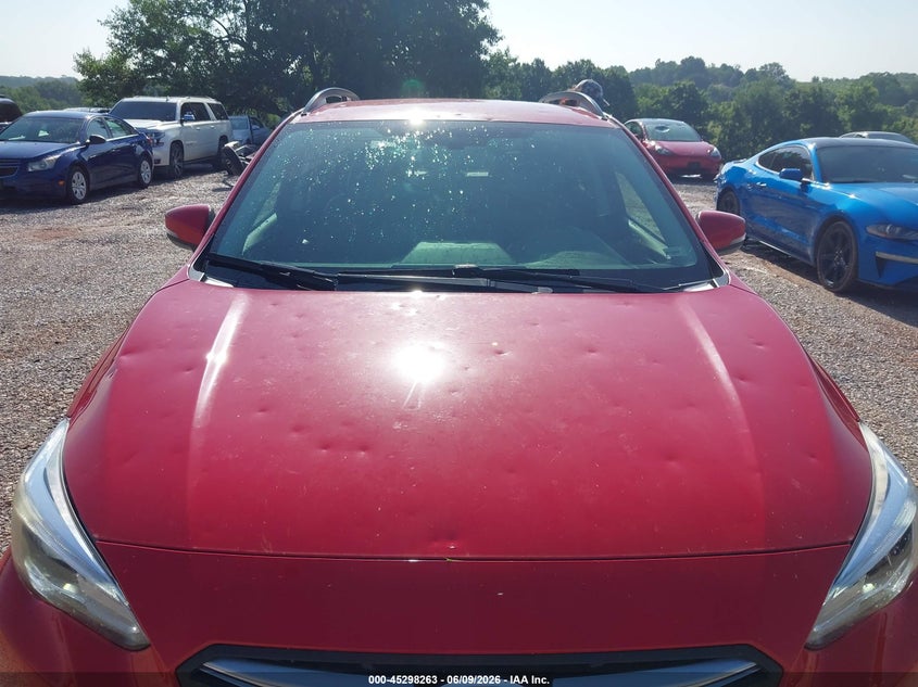2021 Subaru Xv VIN JF2GTHMCXM8327068 IAAI salvage auction — HAIL, Salvage Title, sold $7,550 on 2026-07-13 (photo 6)