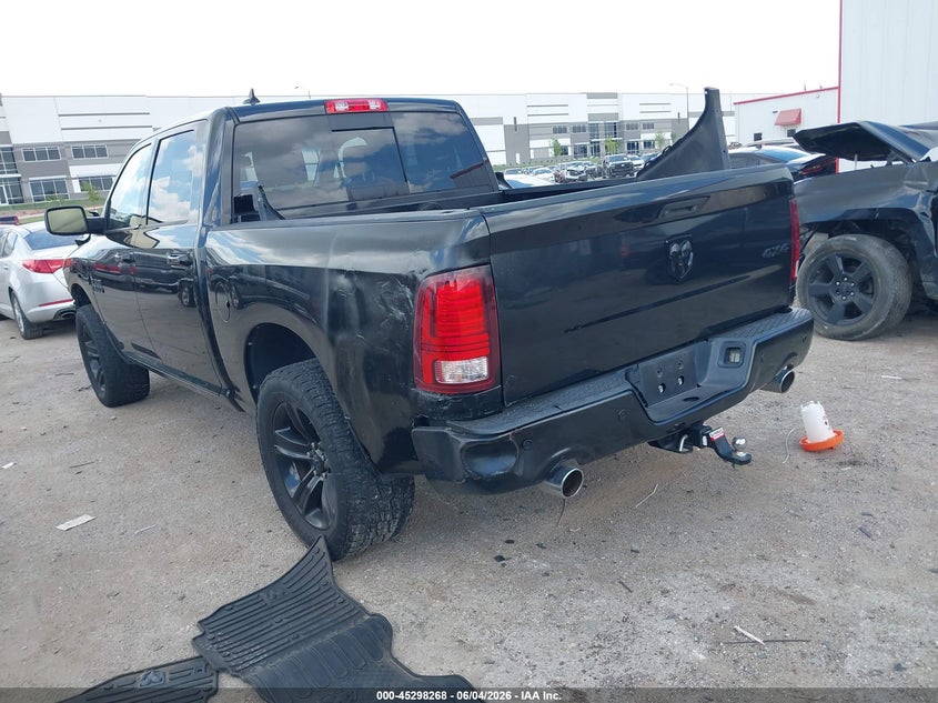 2016 Ram 1500 VIN 1C6RR7MT7GS281391 IAAI salvage auction — FRONT END, Salvage Title, sold $3,300 on 2026-07-28 (photo 3)