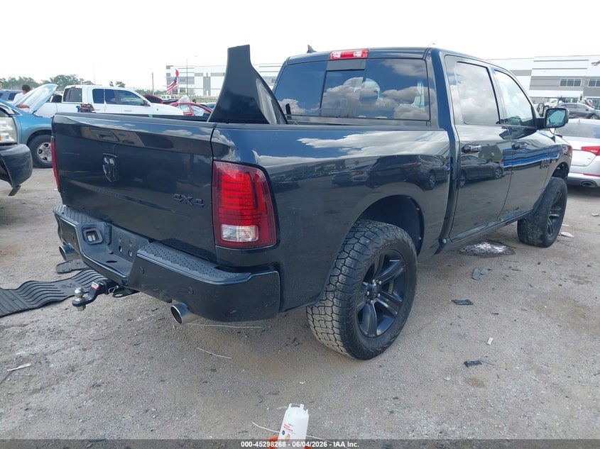 2016 Ram 1500 VIN 1C6RR7MT7GS281391 IAAI salvage auction — FRONT END, Salvage Title, sold $3,300 on 2026-07-28 (photo 4)