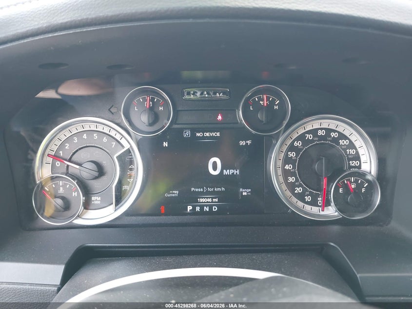 2016 Ram 1500 VIN 1C6RR7MT7GS281391 IAAI salvage auction — FRONT END, Salvage Title, sold $3,300 on 2026-07-28 (photo 7)