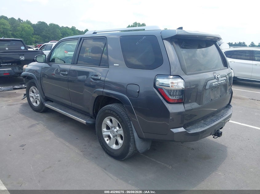 2016 Toyota 4runner VIN JTEZU5JR4G5121435 IAAI salvage auction — FRONT END, Salvage Title, sold $6,450 on 2026-07-22 (photo 3)