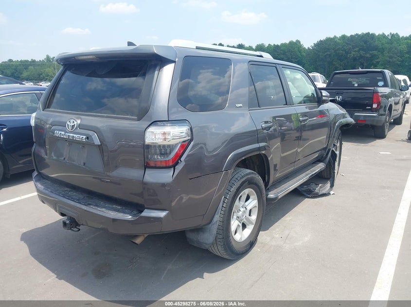 2016 Toyota 4runner VIN JTEZU5JR4G5121435 IAAI salvage auction — FRONT END, Salvage Title, sold $6,450 on 2026-07-22 (photo 4)