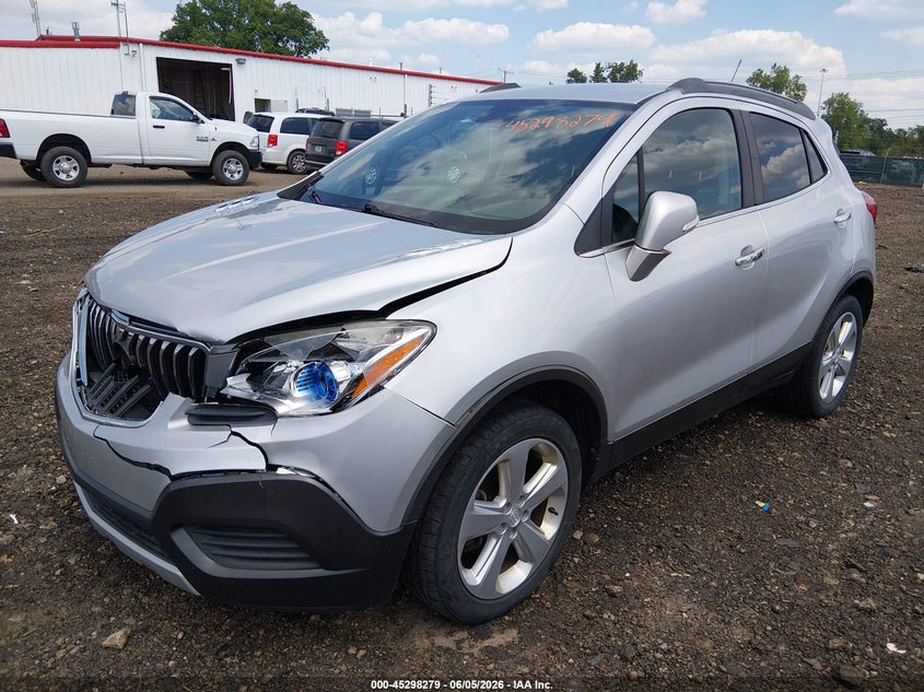 2016 Buick Encore VIN KL4CJESB5GB583650 IAAI salvage auction — FRONT END, Salvage (Ohio), sold $1,700 on 2026-07-15 (photo 2)