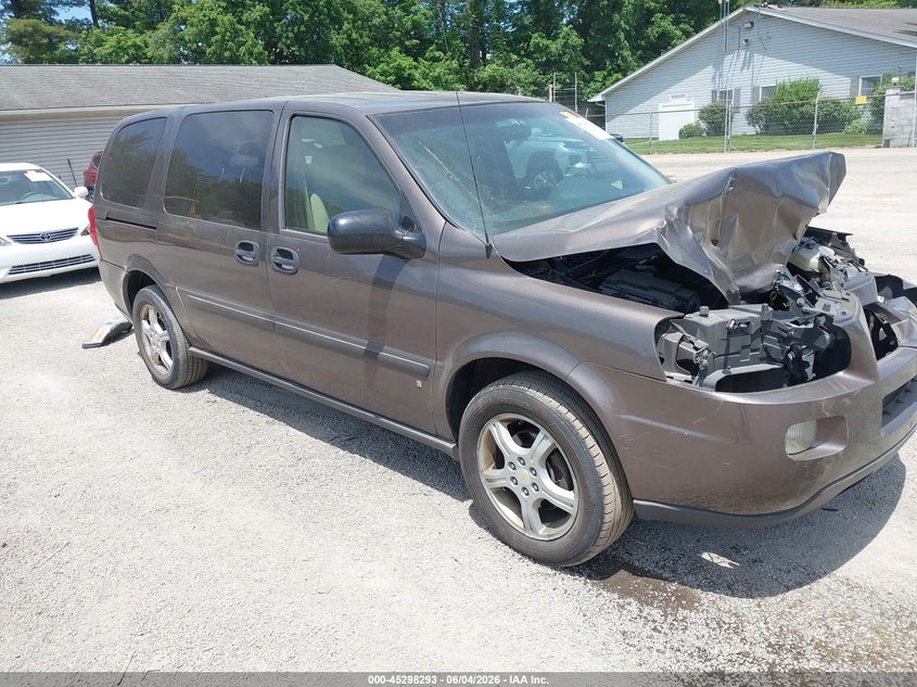 2008 Chevrolet Uplander VIN 1GNDV23168D126216 IAAI salvage auction — FRONT END, Salvage (Ohio), sold $325 on 2026-07-06 (photo 1)