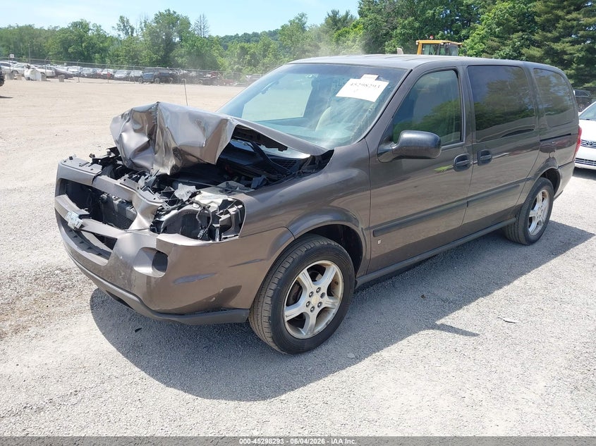 2008 Chevrolet Uplander VIN 1GNDV23168D126216 IAAI salvage auction — FRONT END, Salvage (Ohio), sold $325 on 2026-07-06 (photo 2)