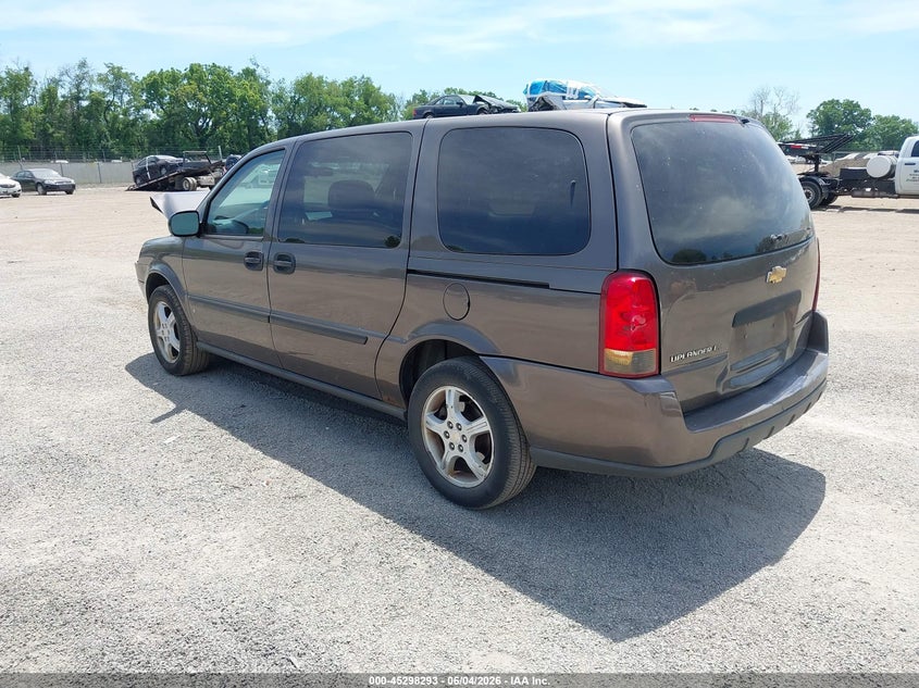 2008 Chevrolet Uplander VIN 1GNDV23168D126216 IAAI salvage auction — FRONT END, Salvage (Ohio), sold $325 on 2026-07-06 (photo 3)