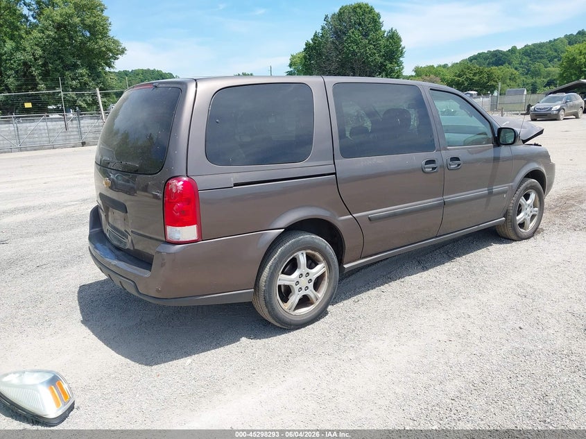 2008 Chevrolet Uplander VIN 1GNDV23168D126216 IAAI salvage auction — FRONT END, Salvage (Ohio), sold $325 on 2026-07-06 (photo 4)