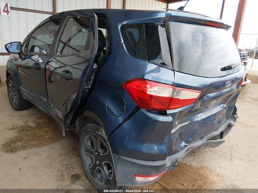 2021 Ford Ecosport VIN MAJ3S2FE2MC450555 IAAI salvage auction — FRONT END, Salvage Title, sold $1,050 on 2026-07-29 (photo 6)