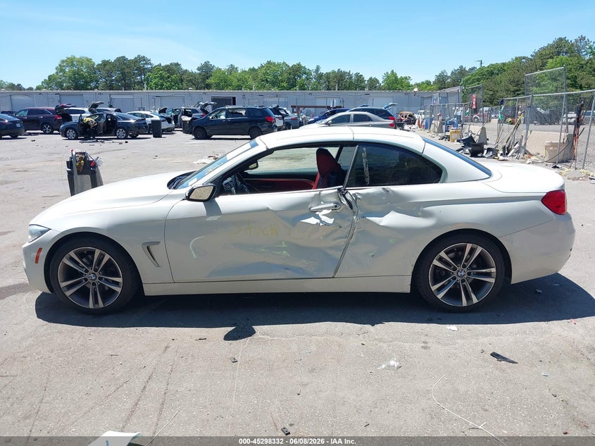 2015 BMW 4er VIN WBA3V5C56FP751815 IAAI salvage auction — LEFT SIDE, Wait Title, sold $2,150 on 2026-08-05 (photo 6)