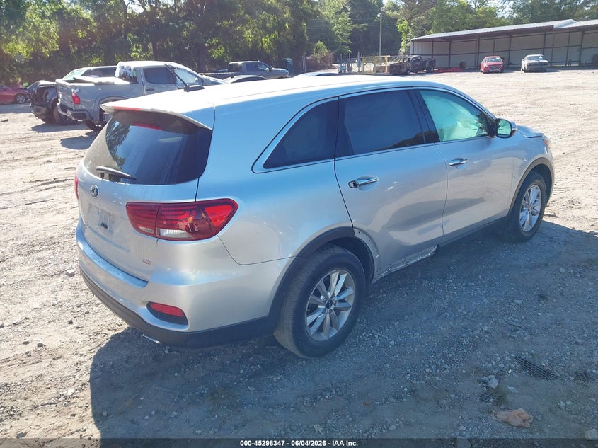2019 Kia Sorento VIN 5XYPG4A39KG588407 IAAI salvage auction — RIGHT SIDE, Salvage (Georgia), sold $2,450 on 2026-07-24 (photo 4)