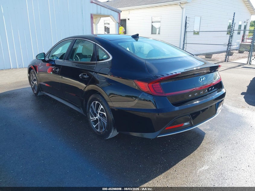 2021 Hyundai Sonata VIN KMHL24JJ1MA028097 IAAI salvage auction — NORMAL WEAR, Sf97 (Illinois), sold $10,100 on 2026-07-14 (photo 3)