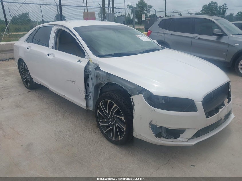 2020 Lincoln Mkz VIN 3LN6L5A97LR614958 IAAI salvage auction — FRONT END, Salvage (Texas), sold $3,250 on 2026-07-31 (photo 1)