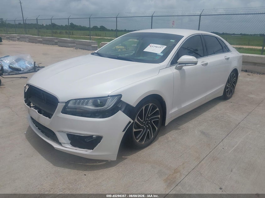 2020 Lincoln Mkz VIN 3LN6L5A97LR614958 IAAI salvage auction — FRONT END, Salvage (Texas), sold $3,250 on 2026-07-31 (photo 2)