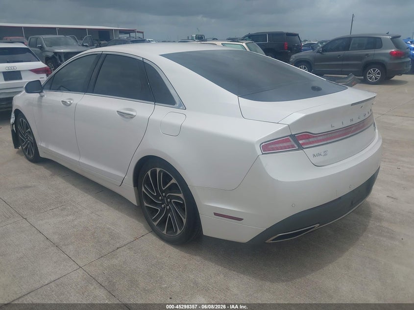 2020 Lincoln Mkz VIN 3LN6L5A97LR614958 IAAI salvage auction — FRONT END, Salvage (Texas), sold $3,250 on 2026-07-31 (photo 3)