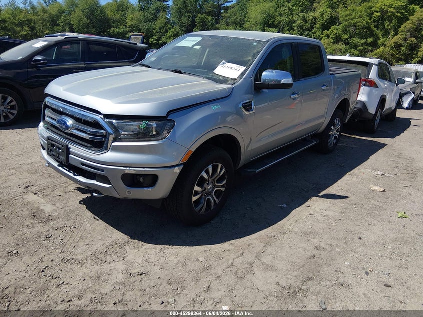 2020 Ford Ranger VIN 1FTER4FH6LLA55023 IAAI salvage auction — REAR END, Salvage (Massachusetts), sold $8,975 on 2026-07-28 (photo 2)