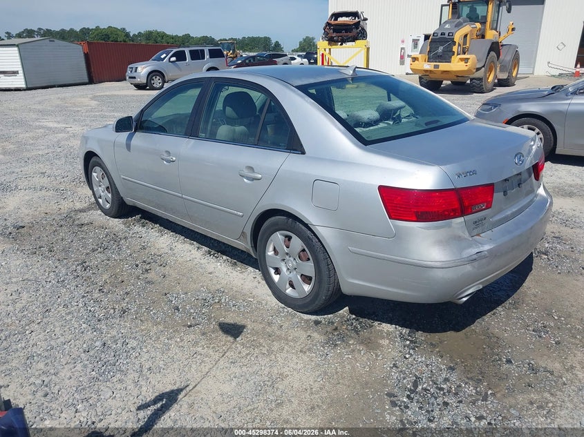 2009 Hyundai Sonata VIN 5NPET46F89H411212 IAAI salvage auction — REAR END, Salvage (Georgia), sold $1,000 on 2026-07-09 (photo 3)