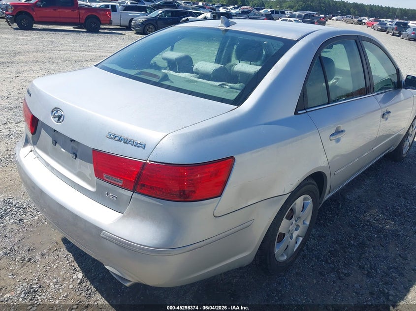 2009 Hyundai Sonata VIN 5NPET46F89H411212 IAAI salvage auction — REAR END, Salvage (Georgia), sold $1,000 on 2026-07-09 (photo 6)