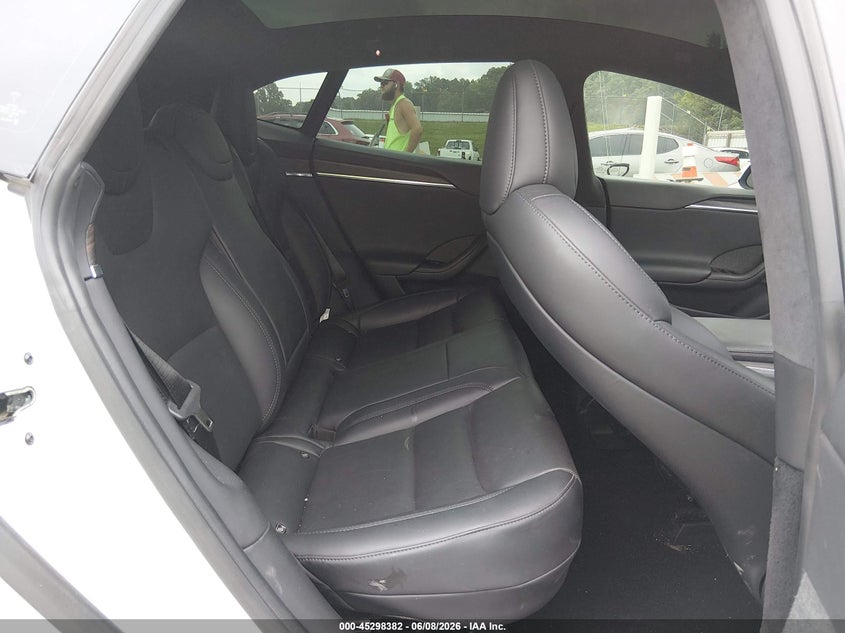 2021 Tesla Model s VIN 5YJSA1E56MF435452 IAAI salvage auction — FRONT END, Salvage Title, sold $8,500 on 2026-07-09 (photo 8)