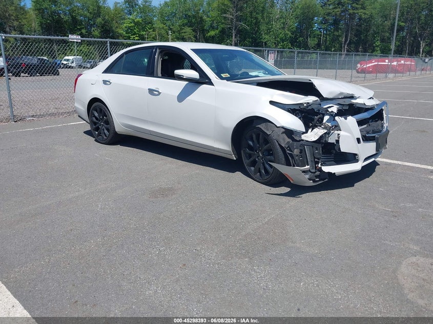 2019 Cadillac Cts VIN 1G6AW5SX3K0118575 IAAI salvage auction — FRONT END, Salvage Title, sold $3,000 on 2026-07-09 (photo 1)