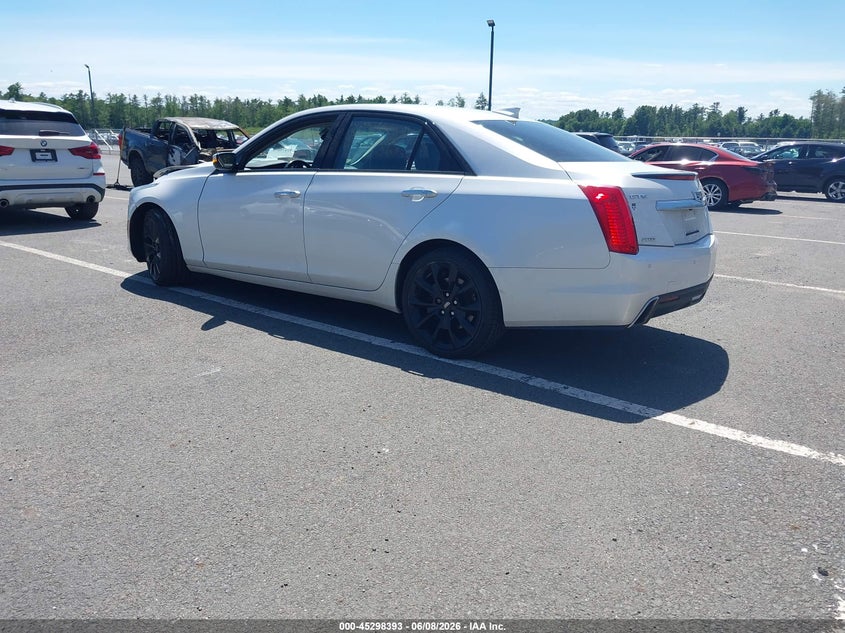 2019 Cadillac Cts VIN 1G6AW5SX3K0118575 IAAI salvage auction — FRONT END, Salvage Title, sold $3,000 on 2026-07-09 (photo 3)