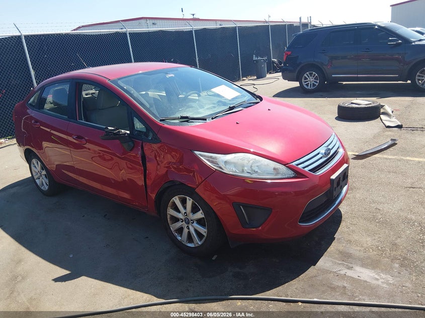 2012 Ford Fiesta VIN 3FADP4BJ5CM155936 IAAI salvage auction — SIDE, Salvage Title, sold $525 on 2026-07-18 (photo 1)