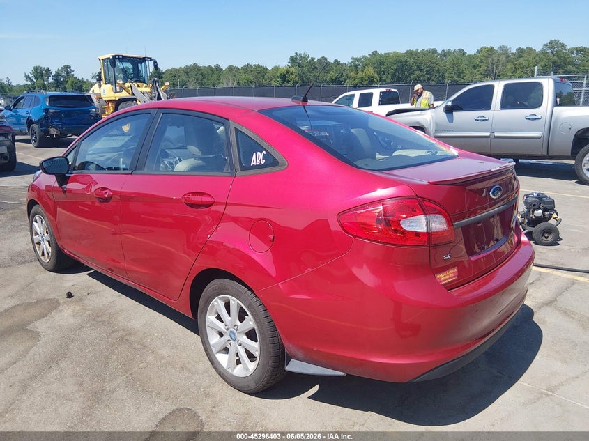 2012 Ford Fiesta VIN 3FADP4BJ5CM155936 IAAI salvage auction — SIDE, Salvage Title, sold $525 on 2026-07-18 (photo 3)