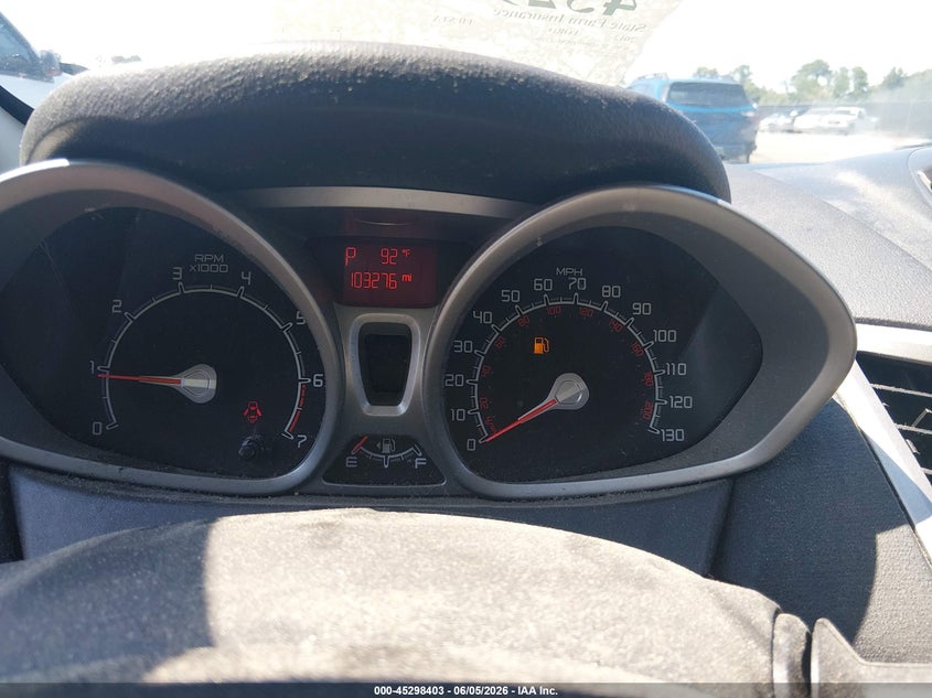 2012 Ford Fiesta VIN 3FADP4BJ5CM155936 IAAI salvage auction — SIDE, Salvage Title, sold $525 on 2026-07-18 (photo 7)