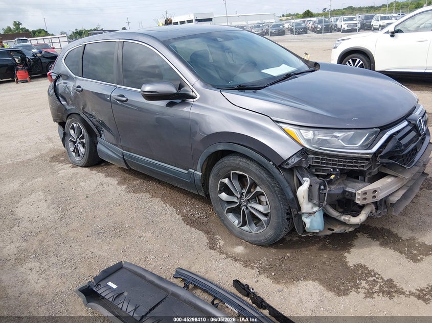 2020 Honda Cr-v VIN 5J6RW1H88LA006109 IAAI salvage auction — SIDE, Clear (Oklahoma), sold $4,550 on 2026-07-31 (photo 1)