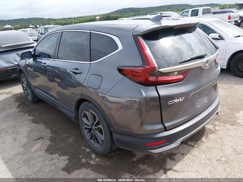 2020 Honda Cr-v VIN 5J6RW1H88LA006109 IAAI salvage auction — SIDE, Clear (Oklahoma), sold $4,550 on 2026-07-31 (photo 3)