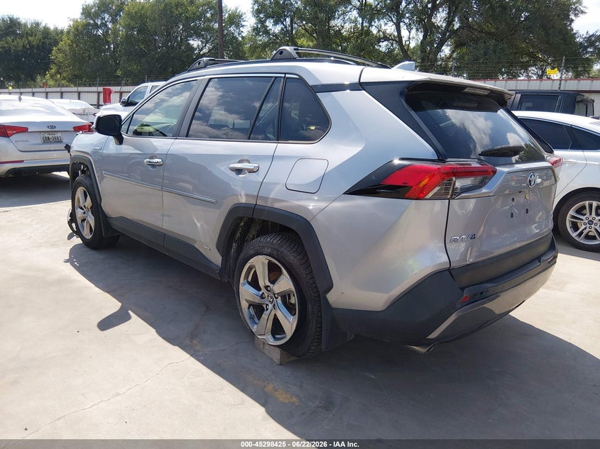 2019 Toyota Rav 4 VIN JTMDWRFV7KD031166 IAAI salvage auction — FRONT & REAR, Wait Title, sold $11,500 on 2026-09-22 (photo 3)