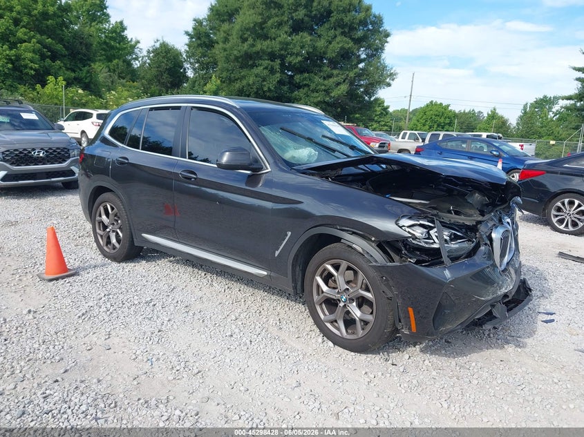 2022 BMW X3 VIN WBX47DP0XNN157249 — IAAI salvage auction photo