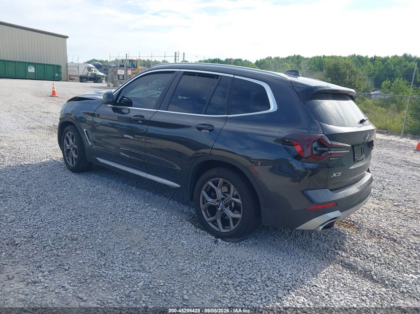 2022 BMW X3 VIN WBX47DP0XNN157249 IAAI salvage auction — FRONT END, Salvage Title, sold $5,300 on 2026-09-14 (photo 3)