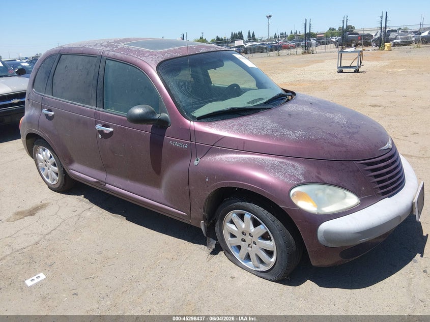 2002 Chrysler Pt cruiser VIN 3C8FY68B52T232464 IAAI salvage auction — NORMAL WEAR, Salvage Title - Dealer (California), sold $225 on 2026-07-08 (photo 1)