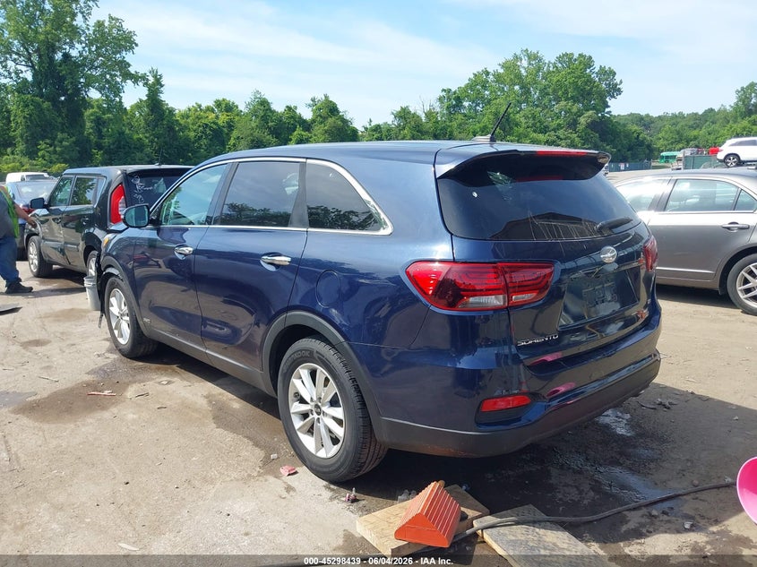 2019 Kia Sorento VIN 5XYPGDA32KG465662 IAAI salvage auction — FRONT END, Salvage Title, sold $2,400 on 2026-07-23 (photo 3)