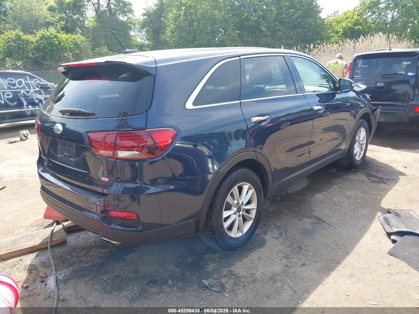 2019 Kia Sorento VIN 5XYPGDA32KG465662 IAAI salvage auction — FRONT END, Salvage Title, sold $2,400 on 2026-07-23 (photo 4)