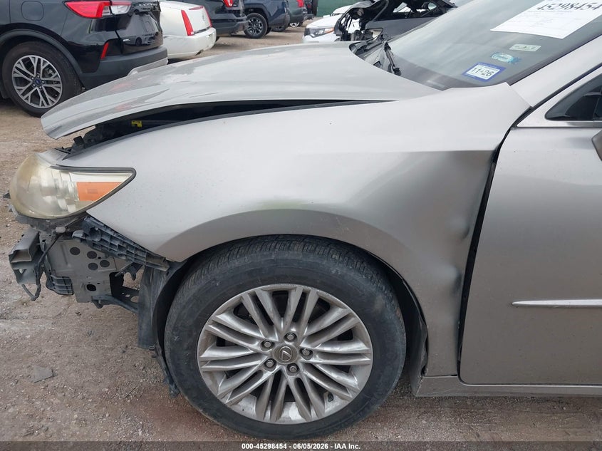 2015 Lexus ES VIN JTHBK1GG0F2174402 IAAI salvage auction — FRONT END, Original (Texas), sold $6,050 on 2026-07-13 (photo 6)